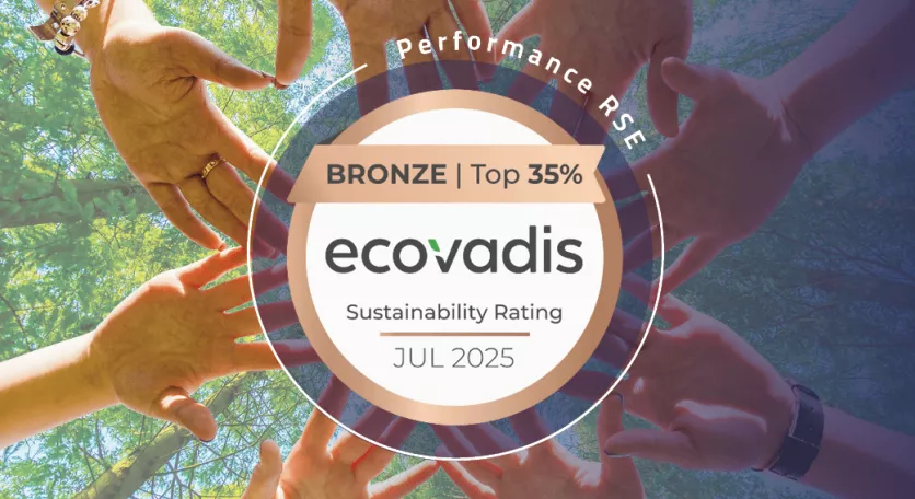 DOGA médaille de bronze ECOVADIS 2025
