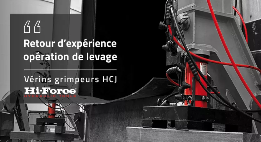 Vérins grimpeurs HCJ Hi-Force 