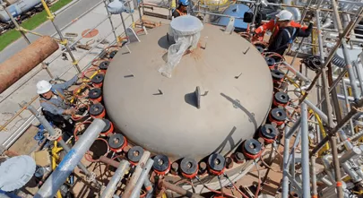 Maintenance critique d’une unité de production d’ammoniac