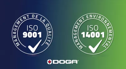 Certifications ISO9001 et ISO14001
