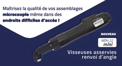 Visseuses asservies à renvoi d'angle MD mini