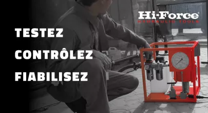 Optez pour la pompe de test Hi-Force pour des tests fiables !
