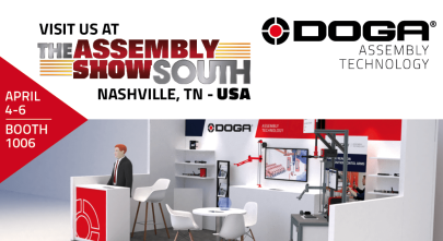 Visit DOGA | ASSEMBLY TECHNOLOGY at Assembly Show South in USA