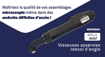 Visseuses asservies à renvoi d'angle MD mini