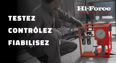 Optez pour la pompe de test Hi-Force pour des tests fiables !