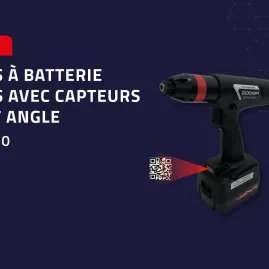 La gamme des visseuses à batterie asservies DOGA s’agrandit avec la série BMT 40 !
