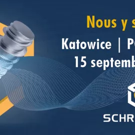 DOGA vous donne rendez-vous le 15 septembre au salon SCHRAUBTEC de Katowice en Pologne