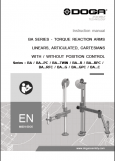 Cover User manual - BA series - Torque reaction arms linears, articulated, cartesians with/without posi control - DOC.60351