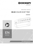 Cover instruction manual BS 5C color ID bit tray