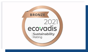 2021 Médaille de bronze ECOVADIS