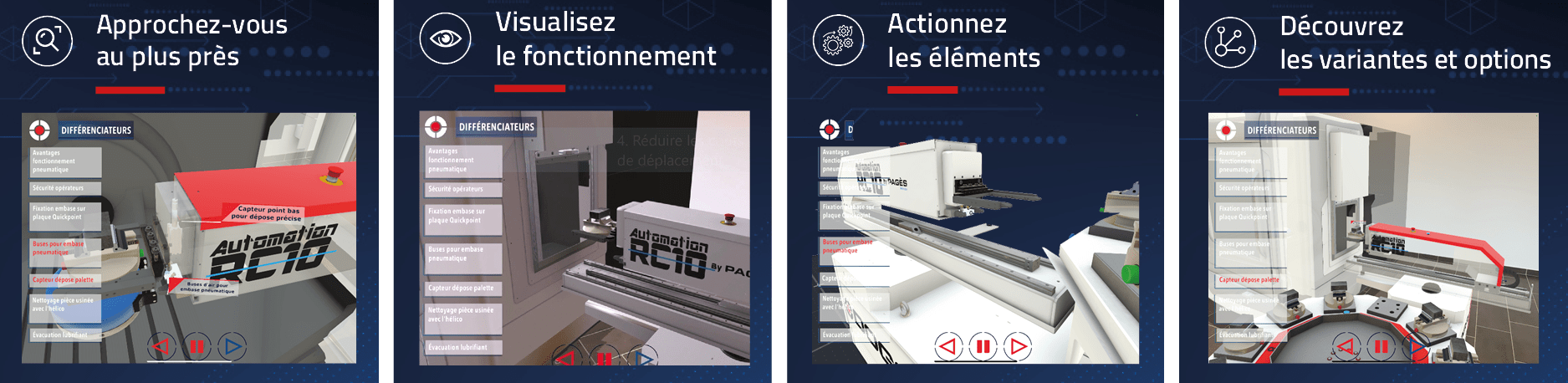 Avantages présentation en réalitée augmentée des systèmes automation