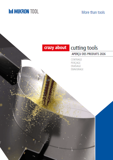 Panorama des outils coupants MIKRON TOOL