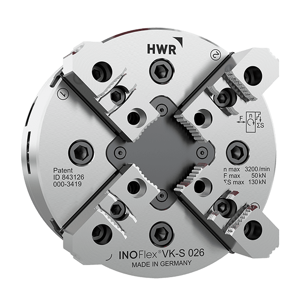 Mandrin asservi à serrage auto-centrant InoFlex® VK-S