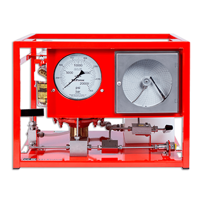 Pompe pneumatique pour test avec enregistreur AHP-CR