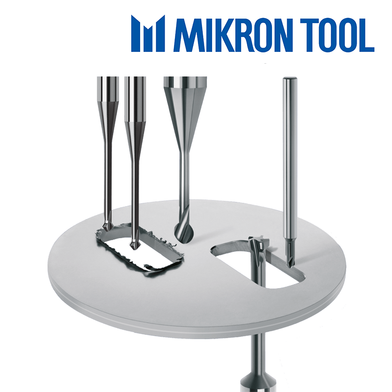 Ensemble de micro-fraises à ébavurer MIKRON TOOL