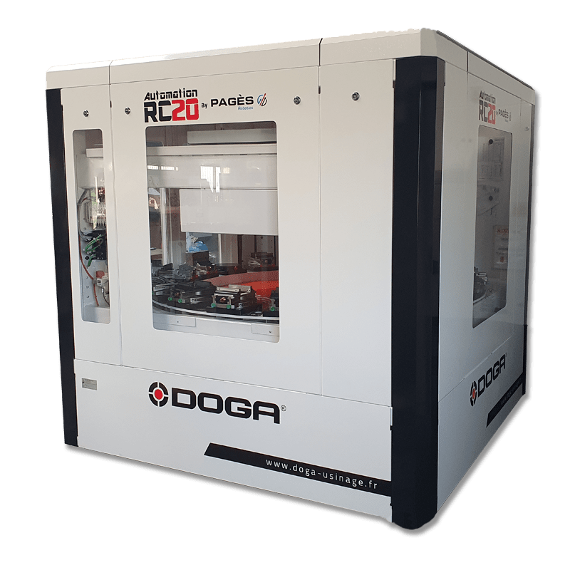 Système automation RC20 pour le chargement de centre d'usinage 