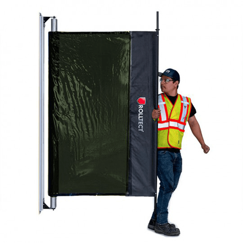 Écran rétractable vert ROLLTECT